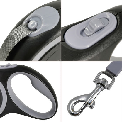Automatic Telescopic Pet Traction Rope