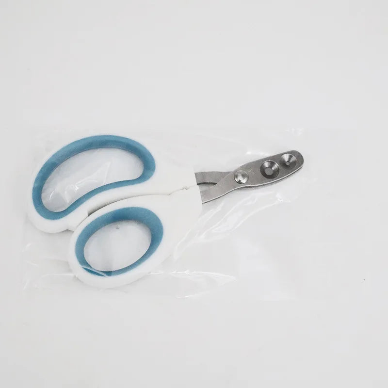 Professional Stainless Steel Cat and Dog Nail Clippers for Grooming Small Pets